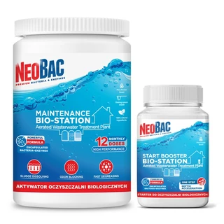 Prostriedok do žumpy, septiku - NeoBac prášok do septikov 1,2 kg